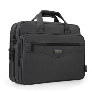 Business Briefcase Laptop Bag Oxford Cloth Multi-Function Waterproof Handbags Casual Portfolios Man Travel Shoulder Bags For Men