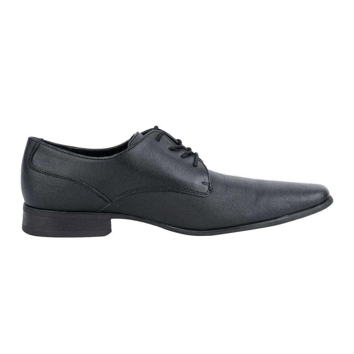 Calvin Klein Formal Lace Ups Leather Black Colour For Men