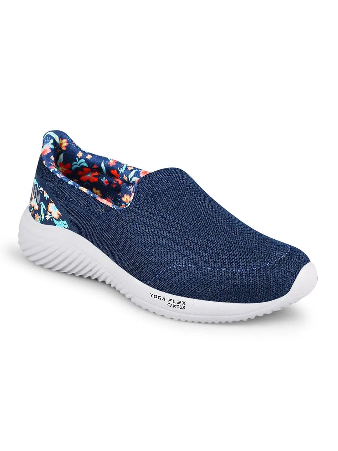 CAMP JEX Blue Women's Slip-ons