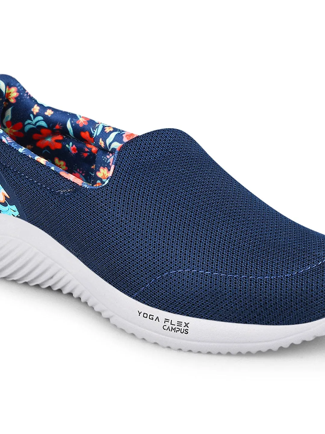 CAMP JEX Blue Women's Slip-ons