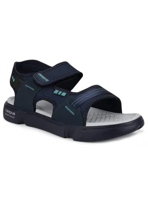 Campus Men's SD-057 Navy/BLK/T.BLU Sports Sandals - 9UK 3K-SD-057A