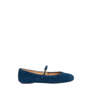 CARLA DENIM FLATS (WOMENS)