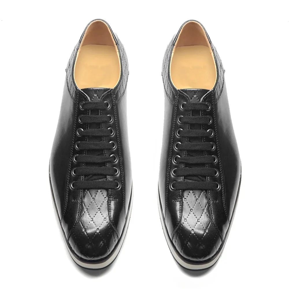 Casual Plaid Flat Sneakers