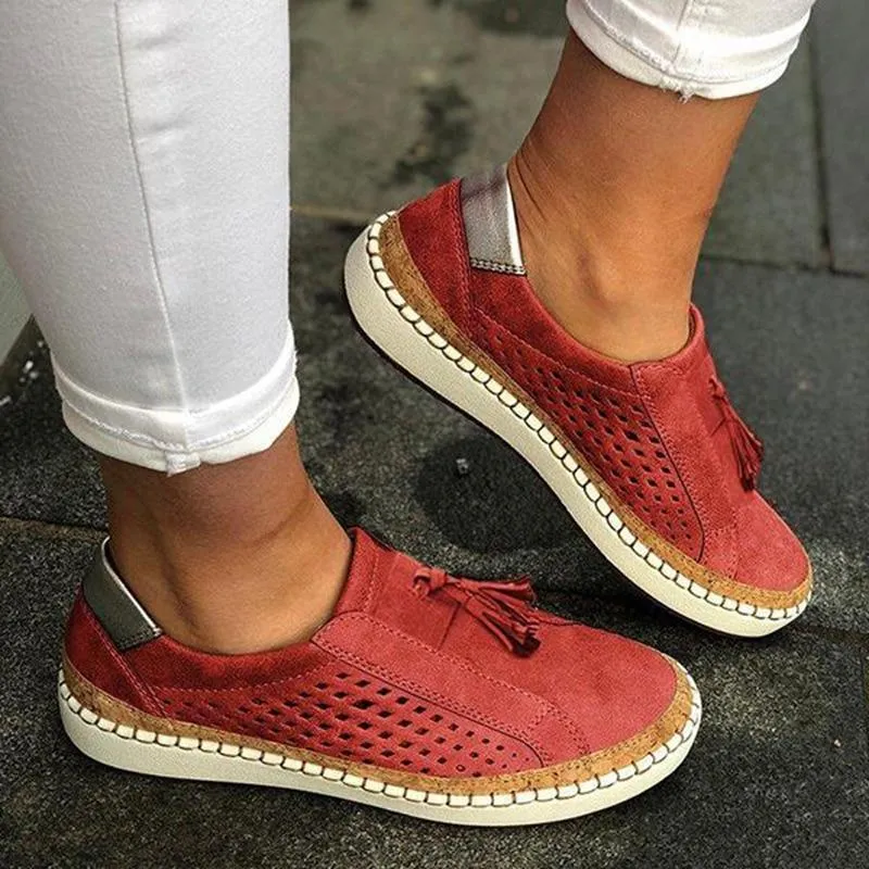 Casual Shoes Slip-On Sneaker Woman Ladies Comfortable Lady Loafers