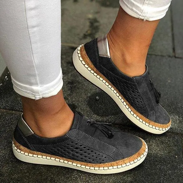 Casual Shoes Slip-On Sneaker Woman Ladies Comfortable Lady Loafers