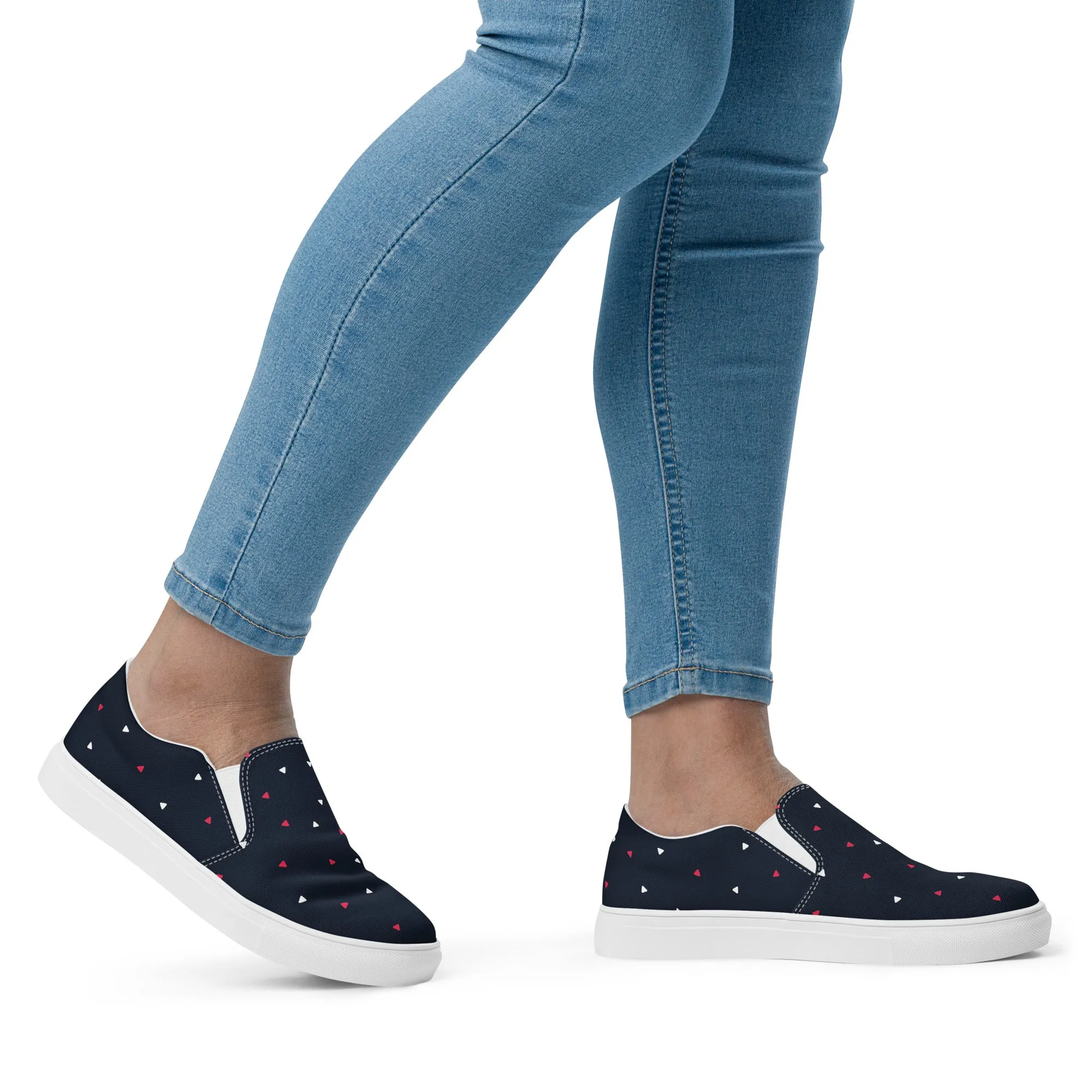 CELEBRATE GOOD TIMES Women’s Slip-On Canvas Shoes