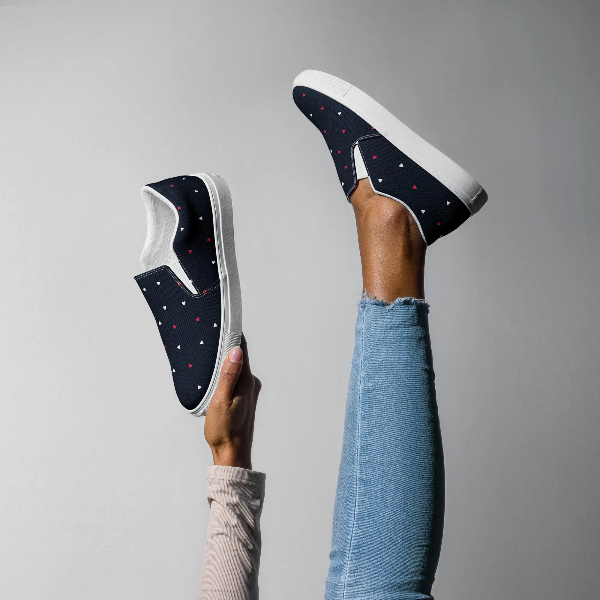 CELEBRATE GOOD TIMES Women’s Slip-On Canvas Shoes