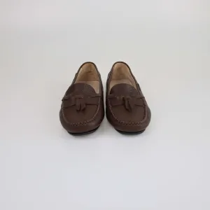Chanel Brown Tassel Loafers
