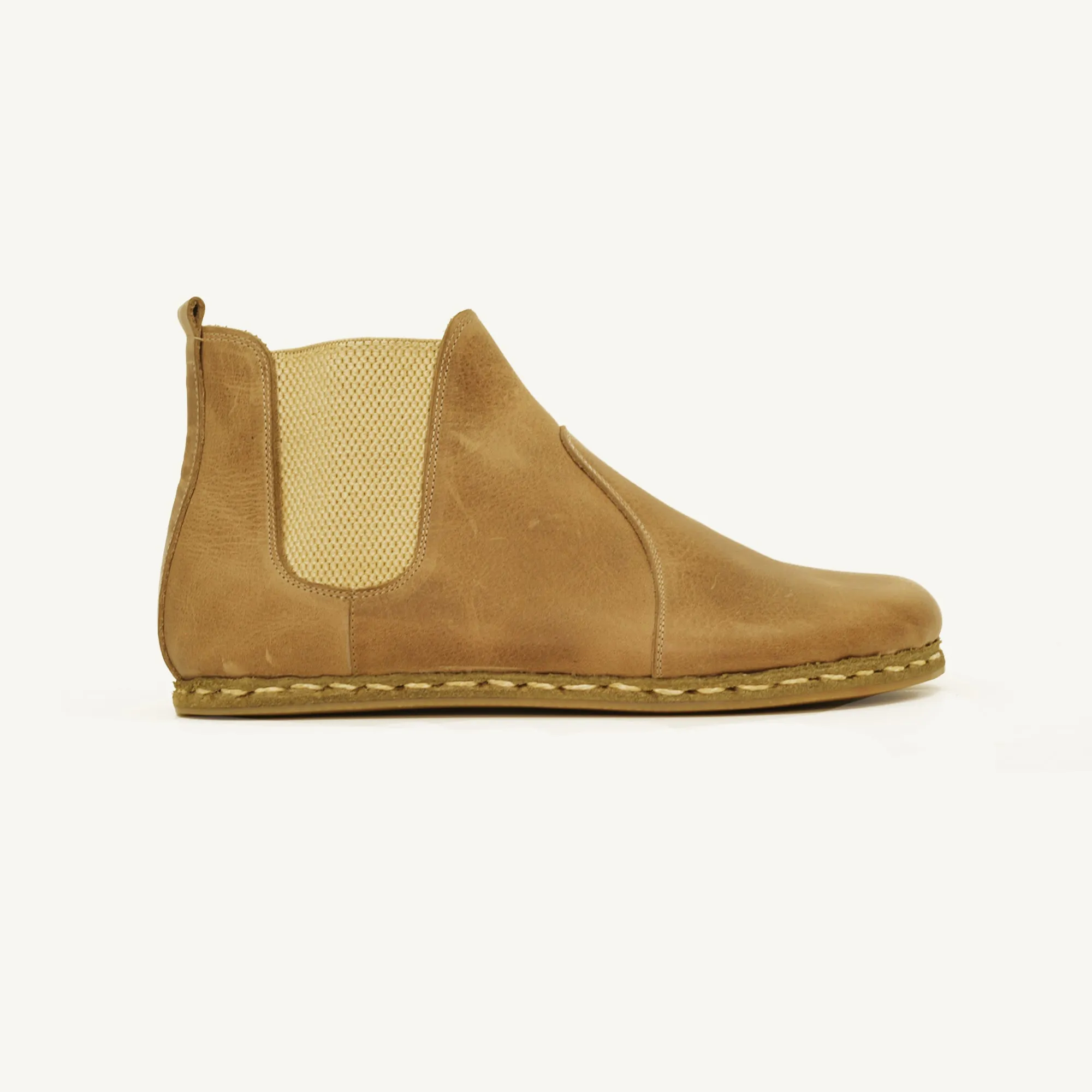 Chelsea Barefoot Boots Crazy Vision Handmade Men's