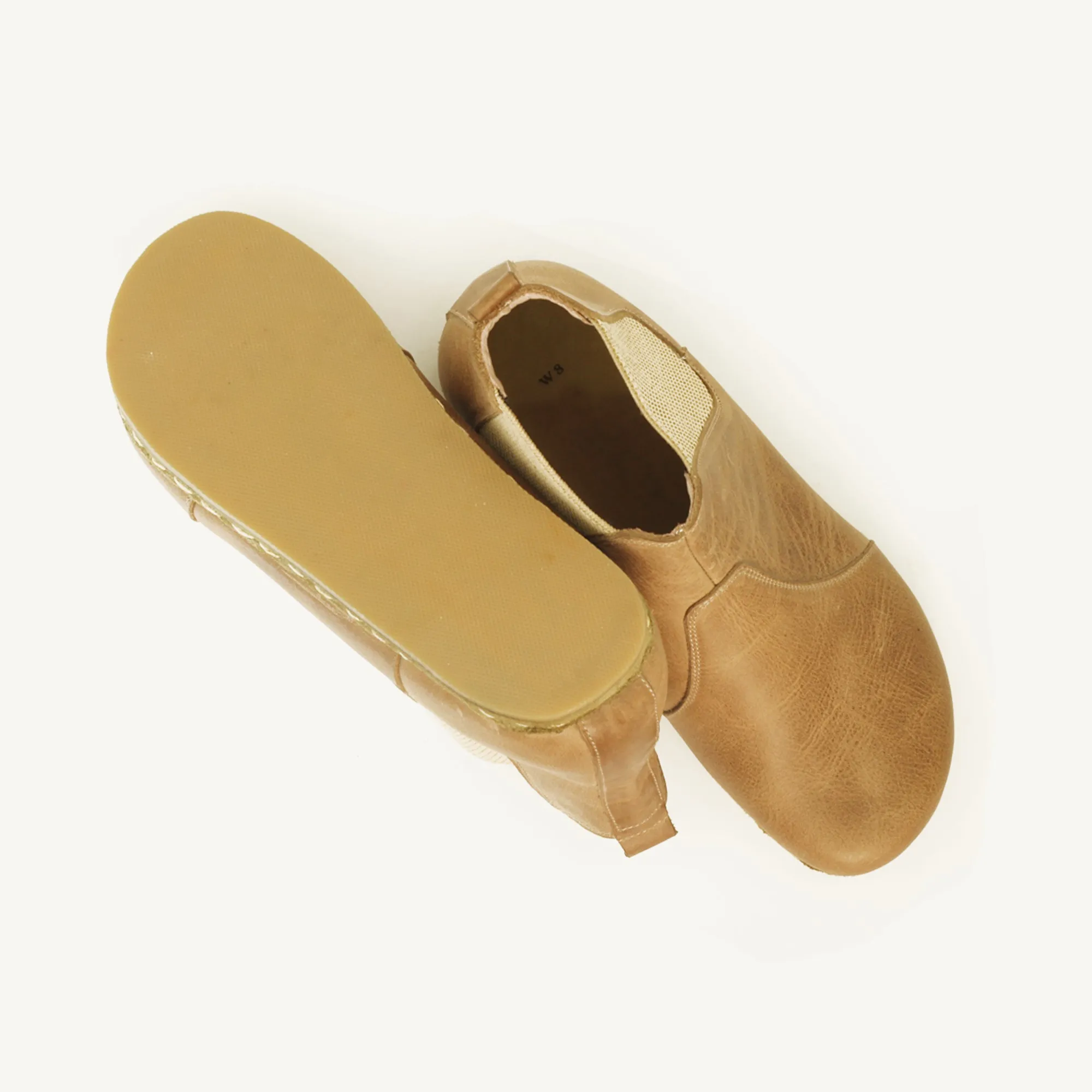 Chelsea Barefoot Boots Crazy Vision Handmade Men's