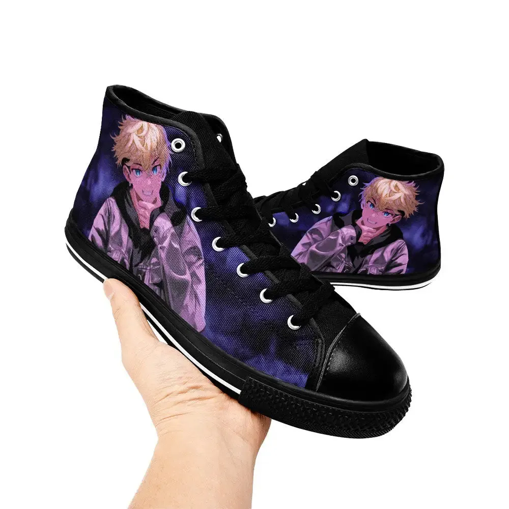 Chifuyu Matsuno Tokyo Revengers Shoes High Tops Sneakers for Kids and Adults