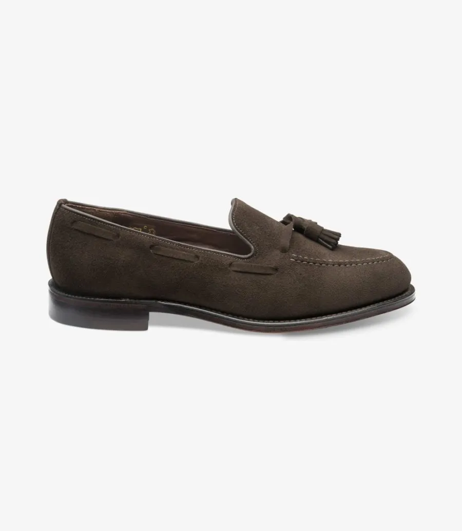 Choc Brown Suede Loafer