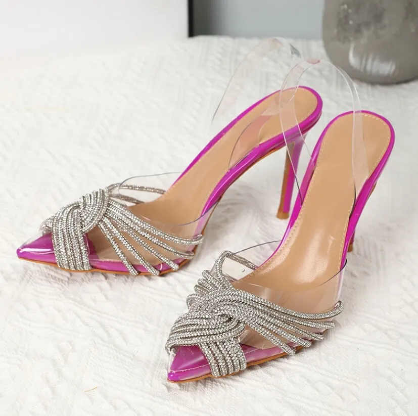 Clarkia Rhinestone Sandals