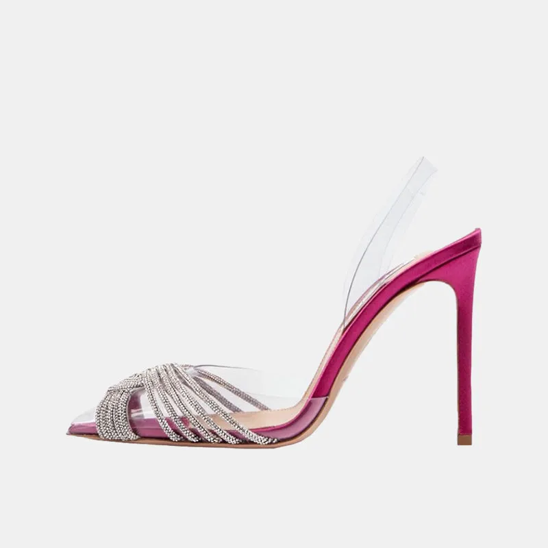 Clarkia Rhinestone Sandals