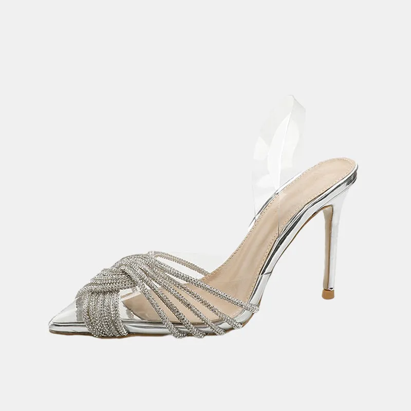 Clarkia Rhinestone Sandals