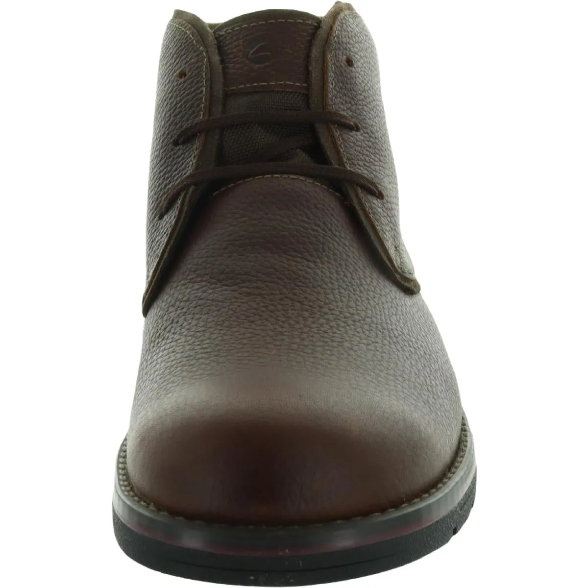 Clarks Morris Lace Men's Tumbled Leather Round Toe Chukka Boots