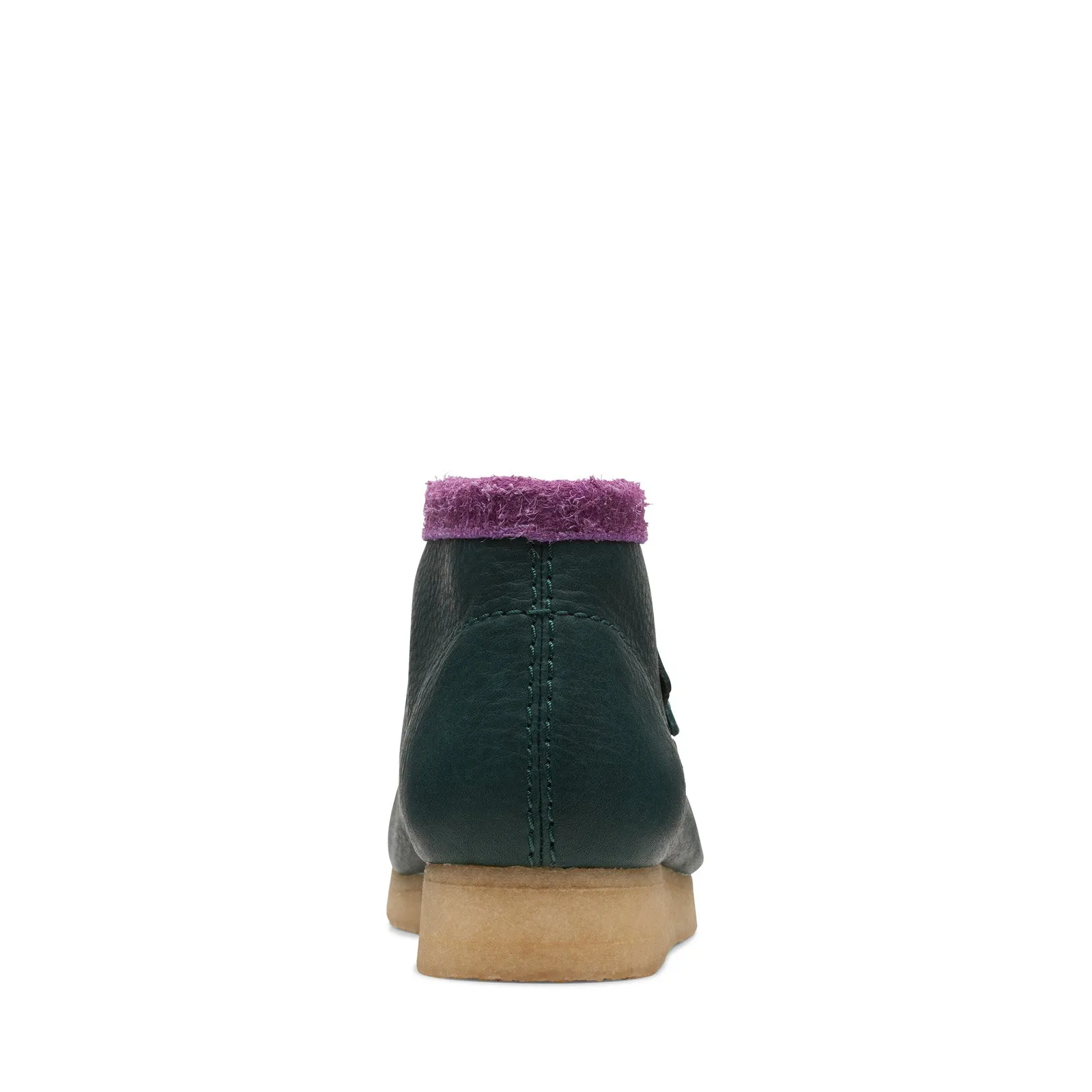 Clarks Originals Wallabee Boot Men's Green Purple Combi Leather 26168831