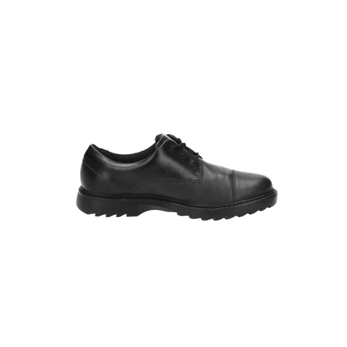 Clarks School Lace-Up Shoes Leather Black Colour For Kids