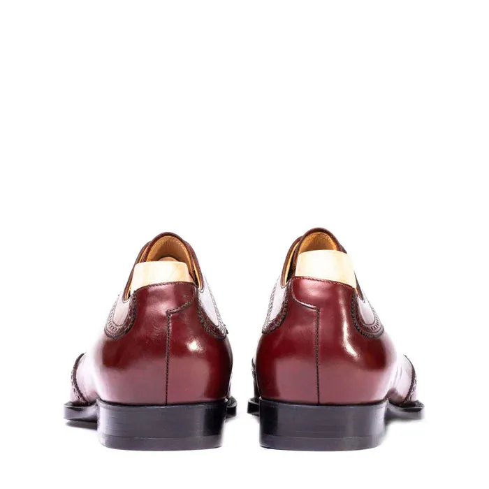 Classic Polished Shiny Leather Derby Shoes