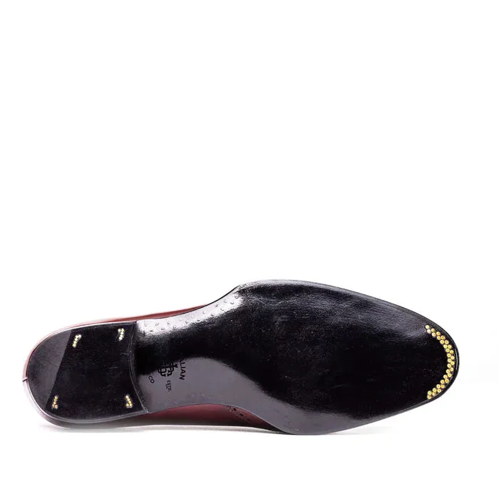 Classic Polished Shiny Leather Derby Shoes