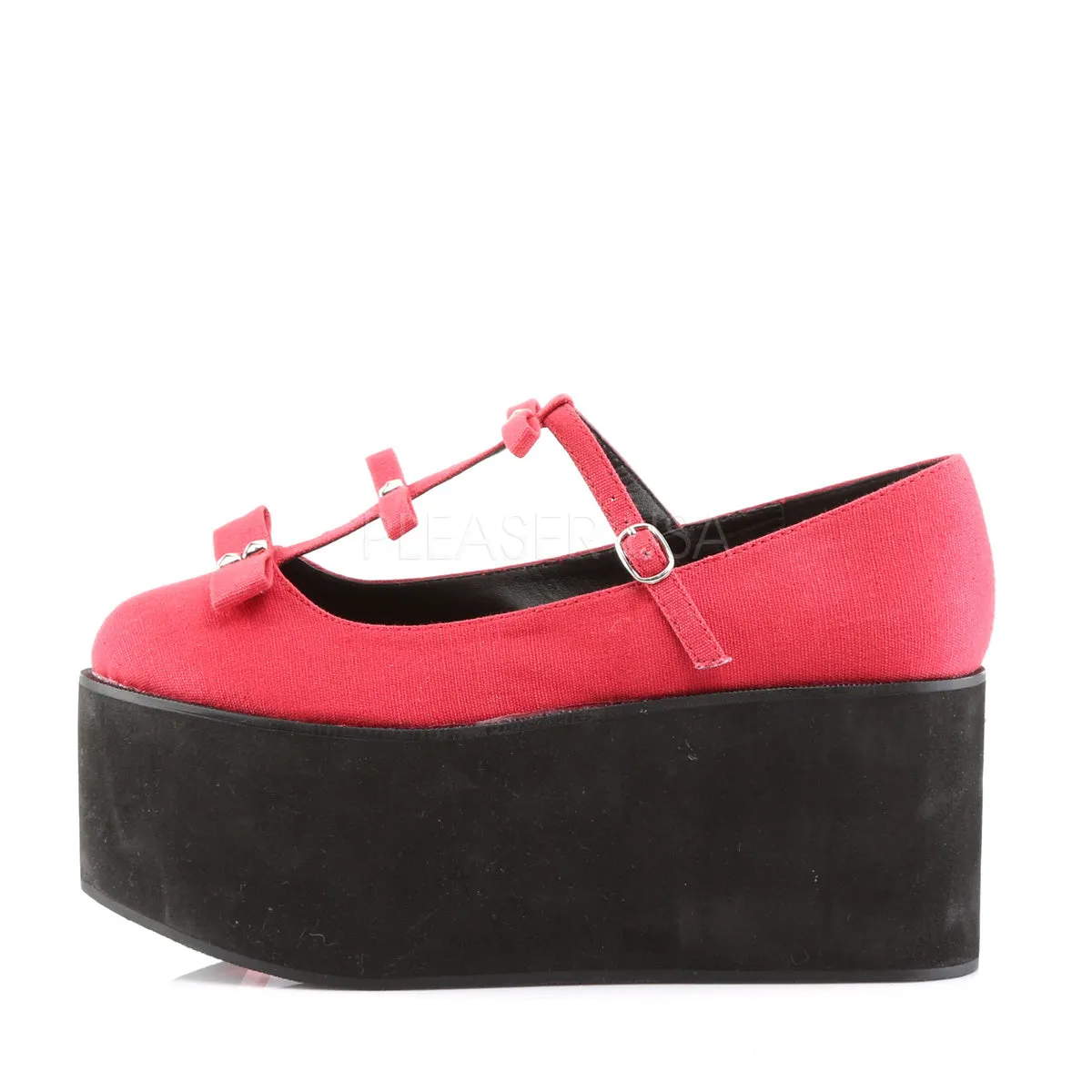 CLICK-08  Red Canvas