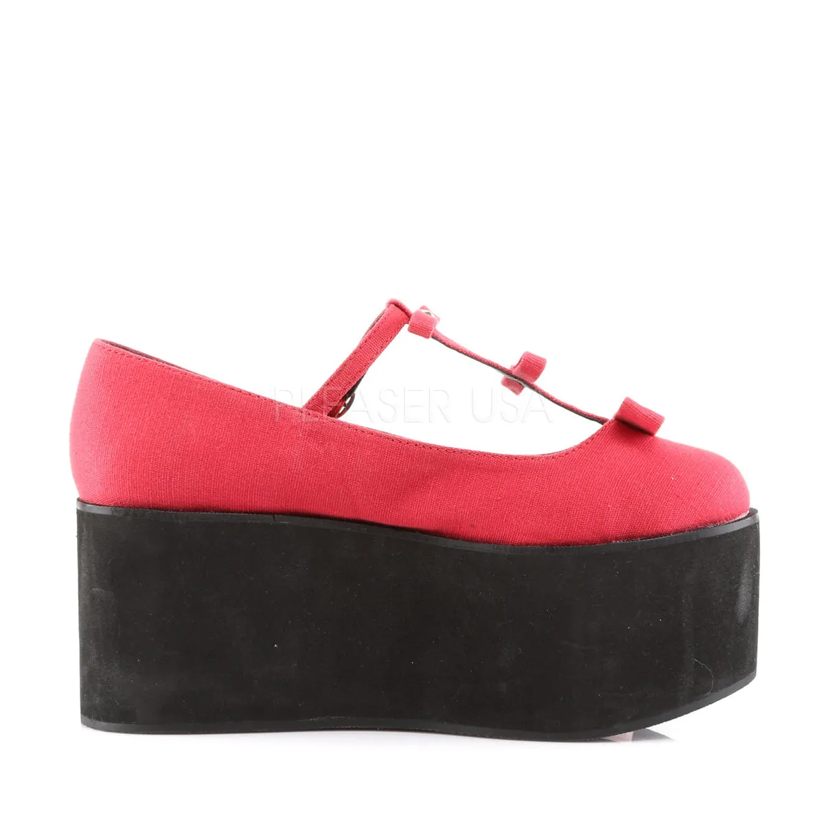 CLICK-08  Red Canvas