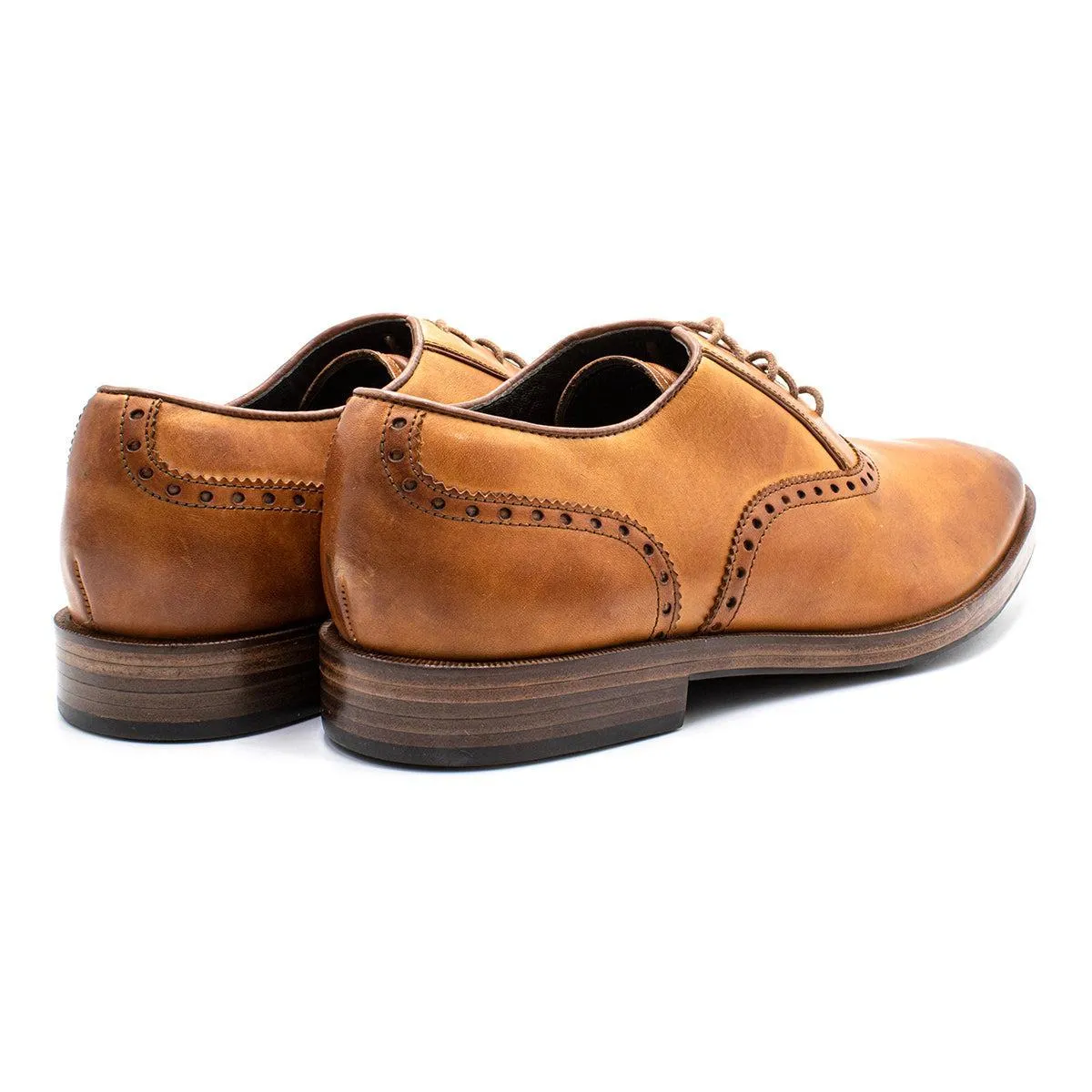 Cole Haan 'Hamilton Grand' Oxford Formal Lace Ups Leather Brown Colour For Men