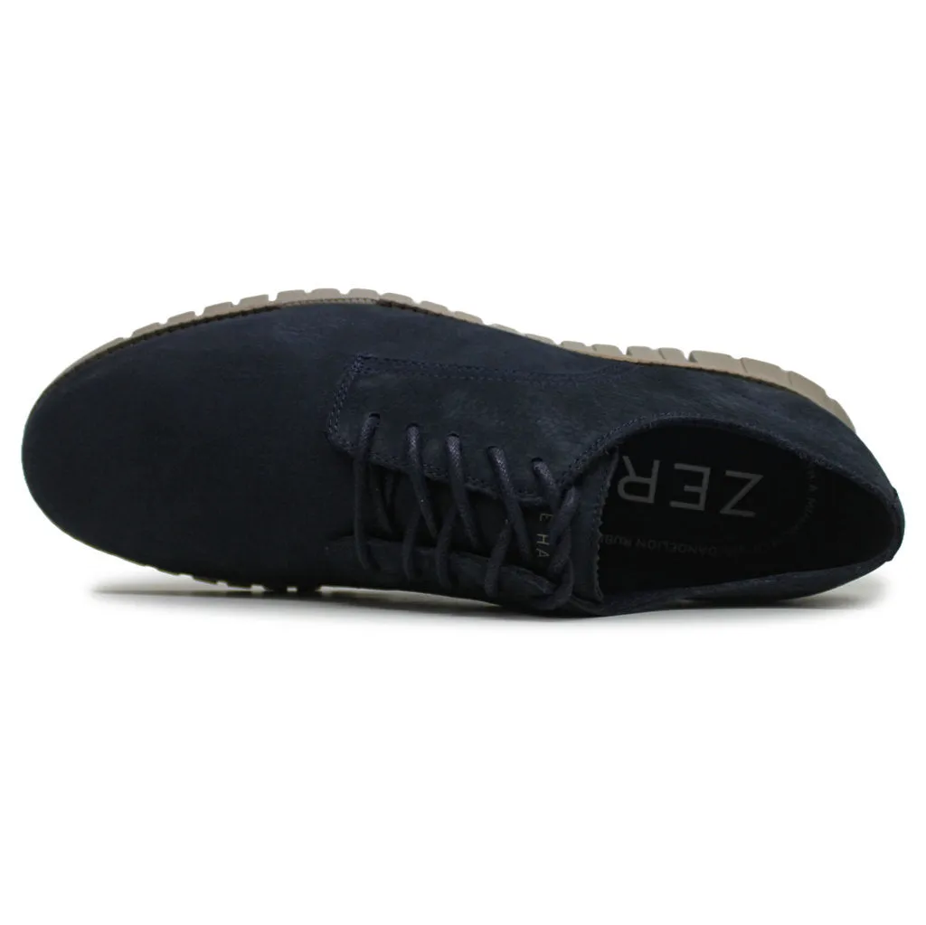 Cole Haan Zerogrand Remastered Plain Toe Nubuck Men's Derby Shoes