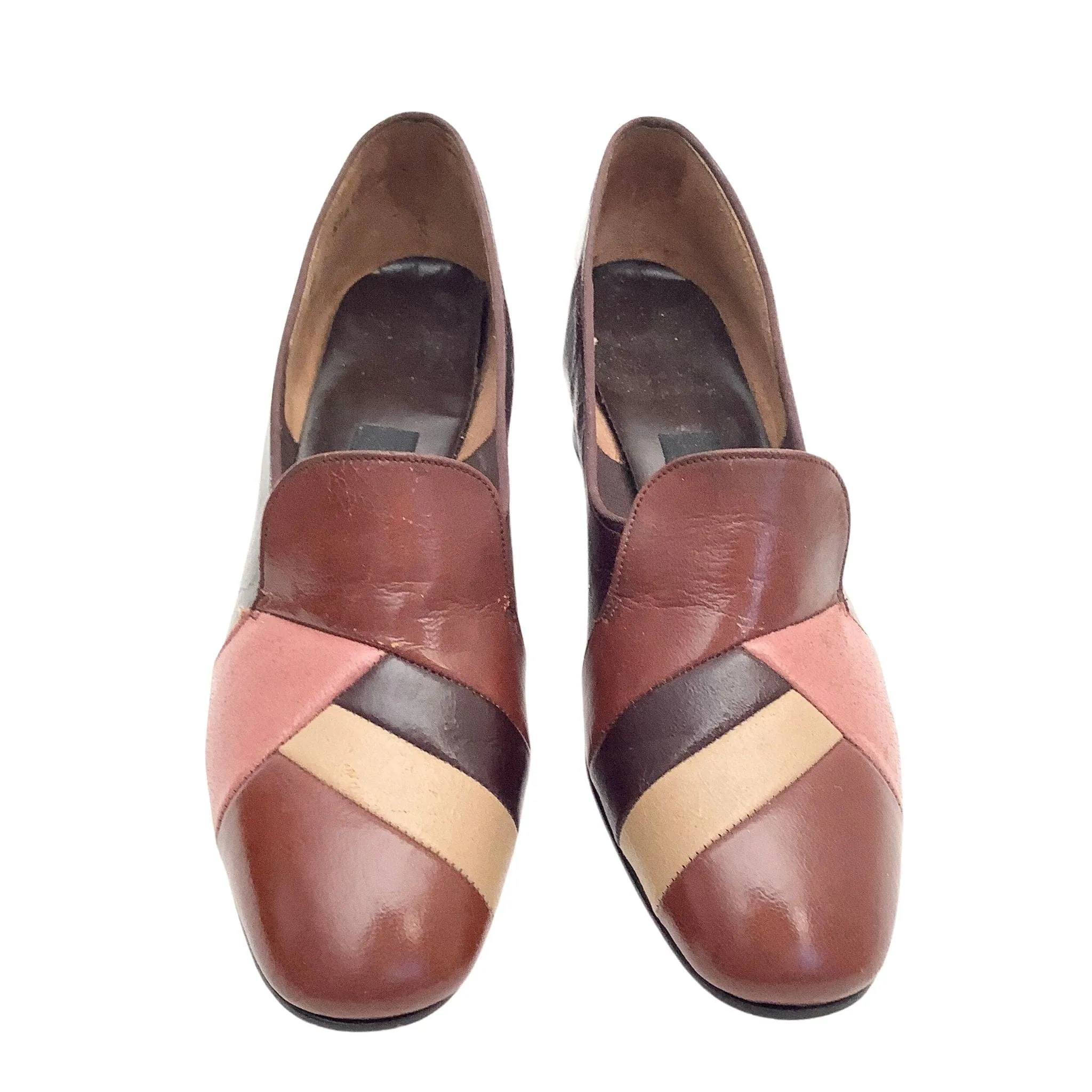 Color Block Heels