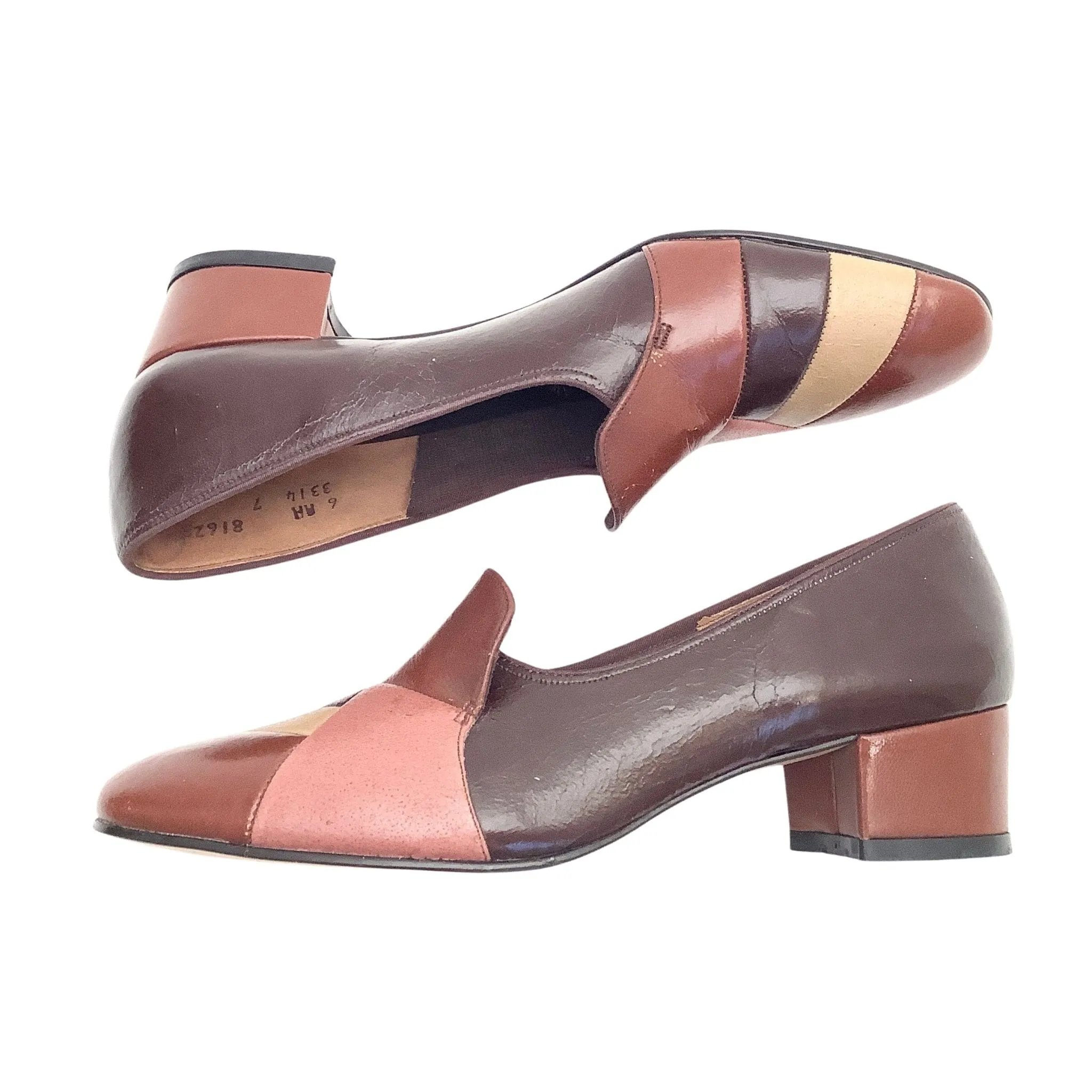 Color Block Heels