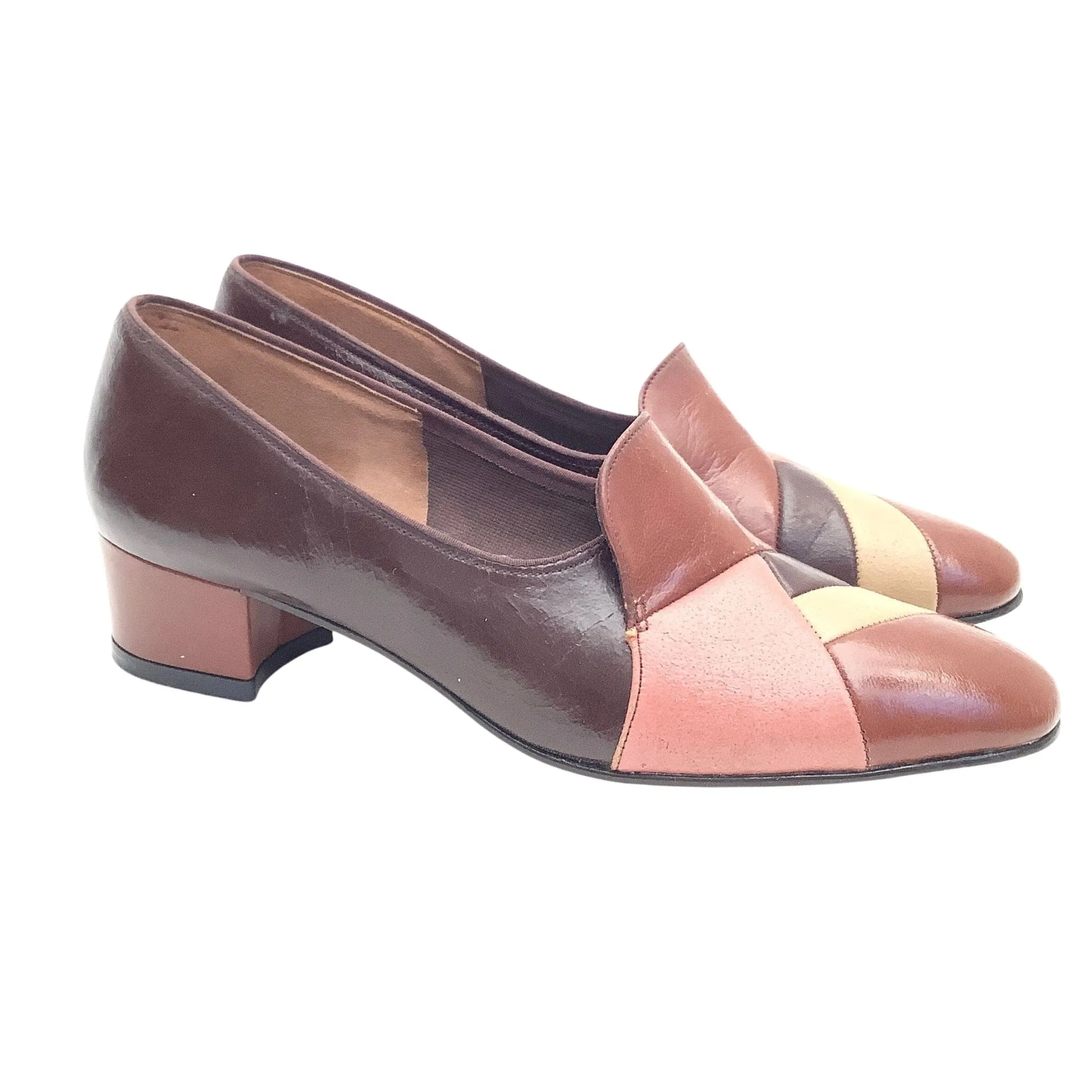 Color Block Heels