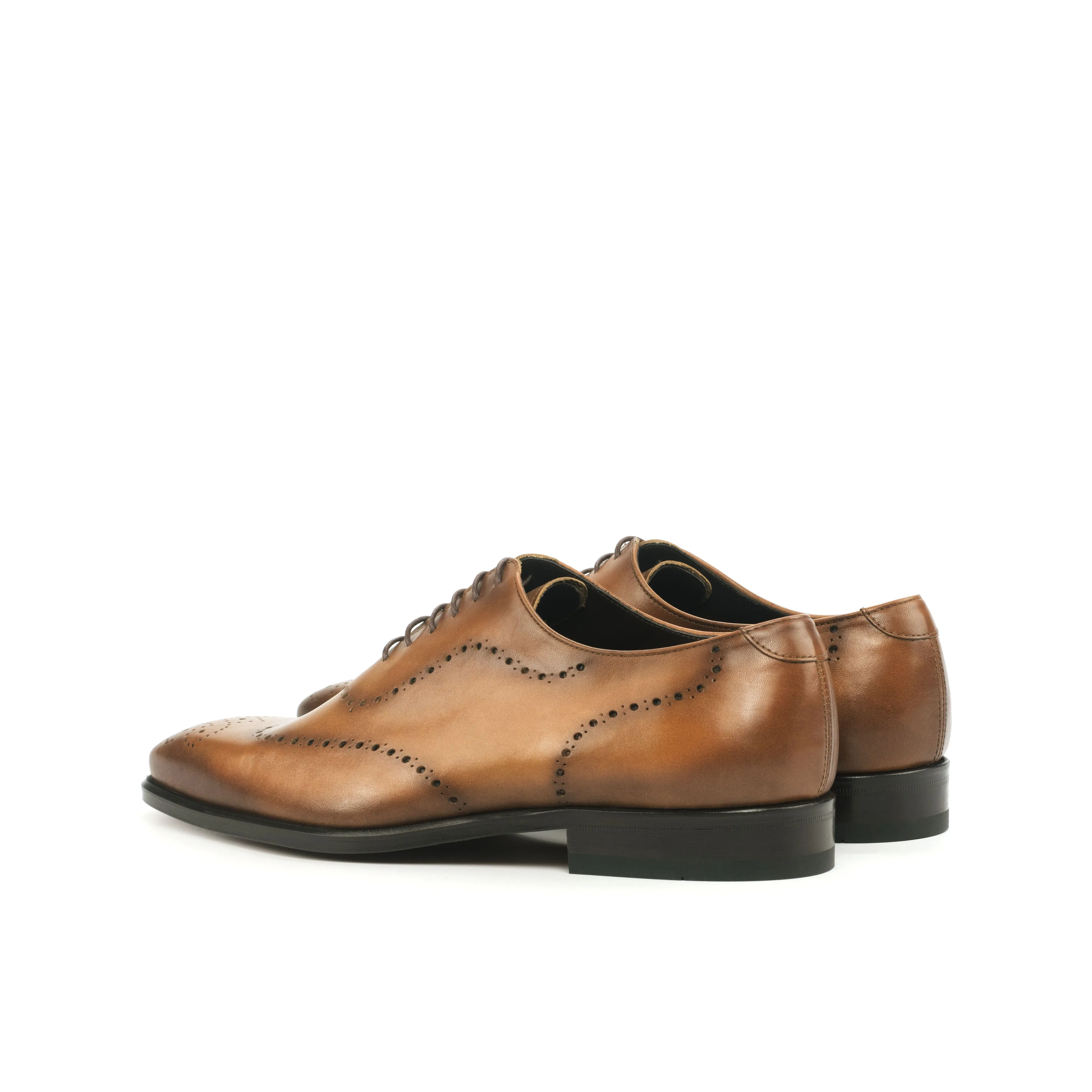 Como Torno Men's Shoes Calf-Skin Leather Whole-Cut Oxford (CM1011)