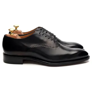 Crown Collection 'Eliot' Black Leather Wholecut Oxford UK 8.5 F