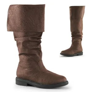 Cuffed Knee High Renaissance Boot ROBINHOOD-100