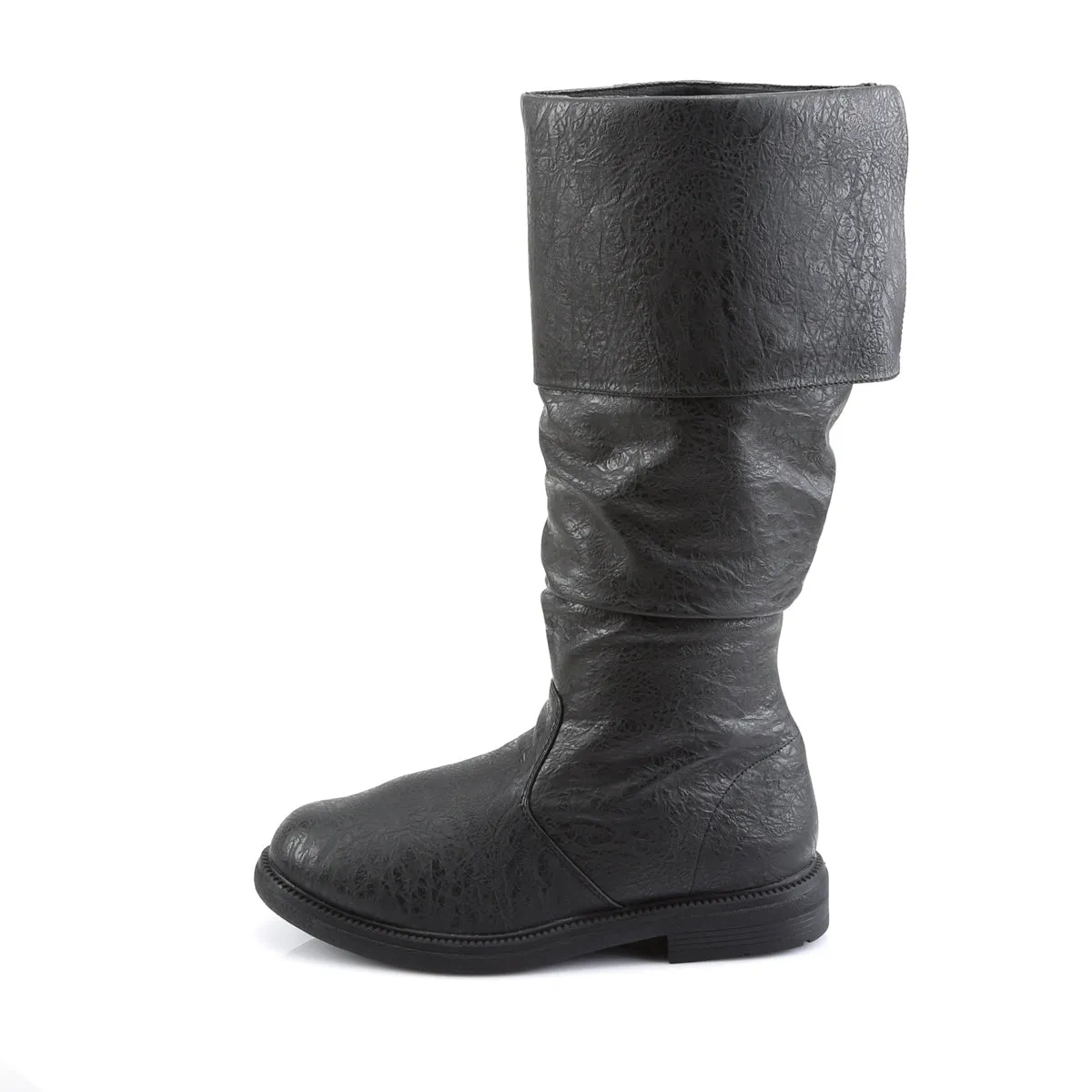 Cuffed Knee High Renaissance Boot ROBINHOOD-100