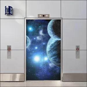 Custom Elevator Door Skin - Vinyl Wrap Sticker