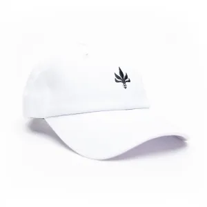 Dad Hat - Leaf - White/Black