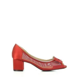 Dalessi Dansk Red Heeled Pumps