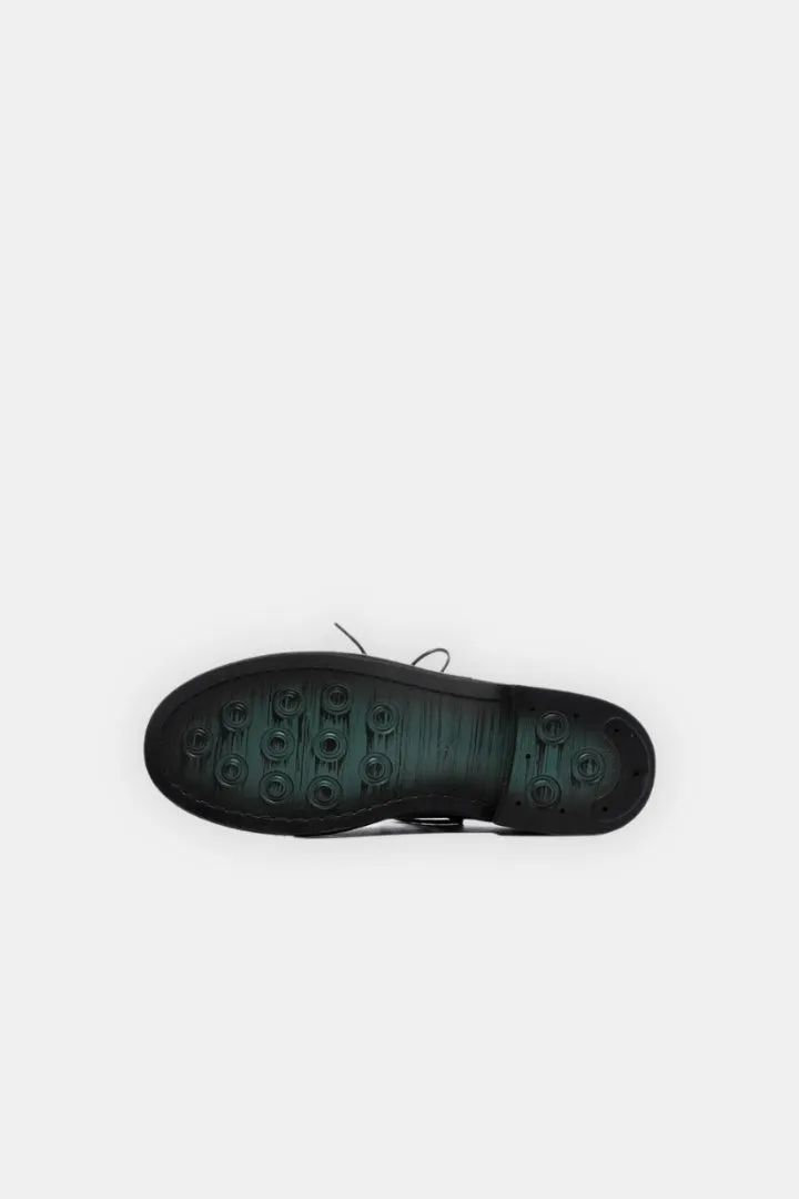 Derby Leather Lace-Up Shoes