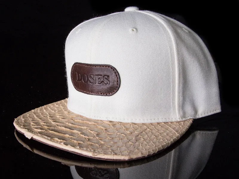 Doses Canberra Snakeskin Strapback