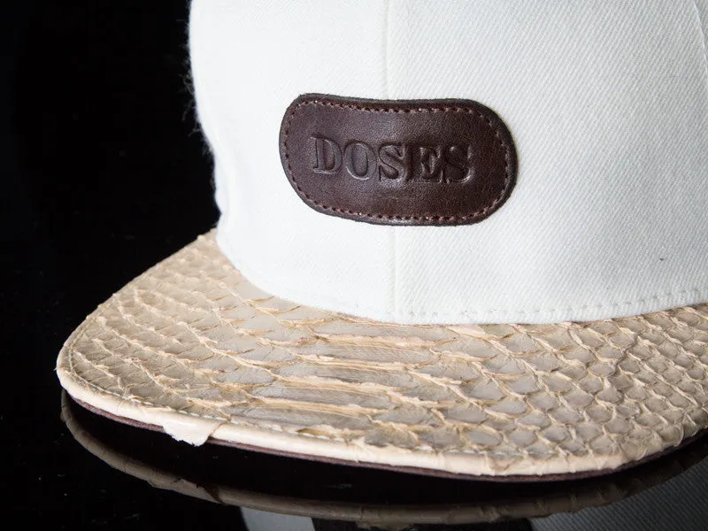 Doses Canberra Snakeskin Strapback