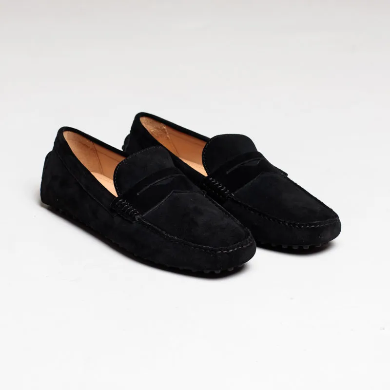 Dover Driving Loafer - Black