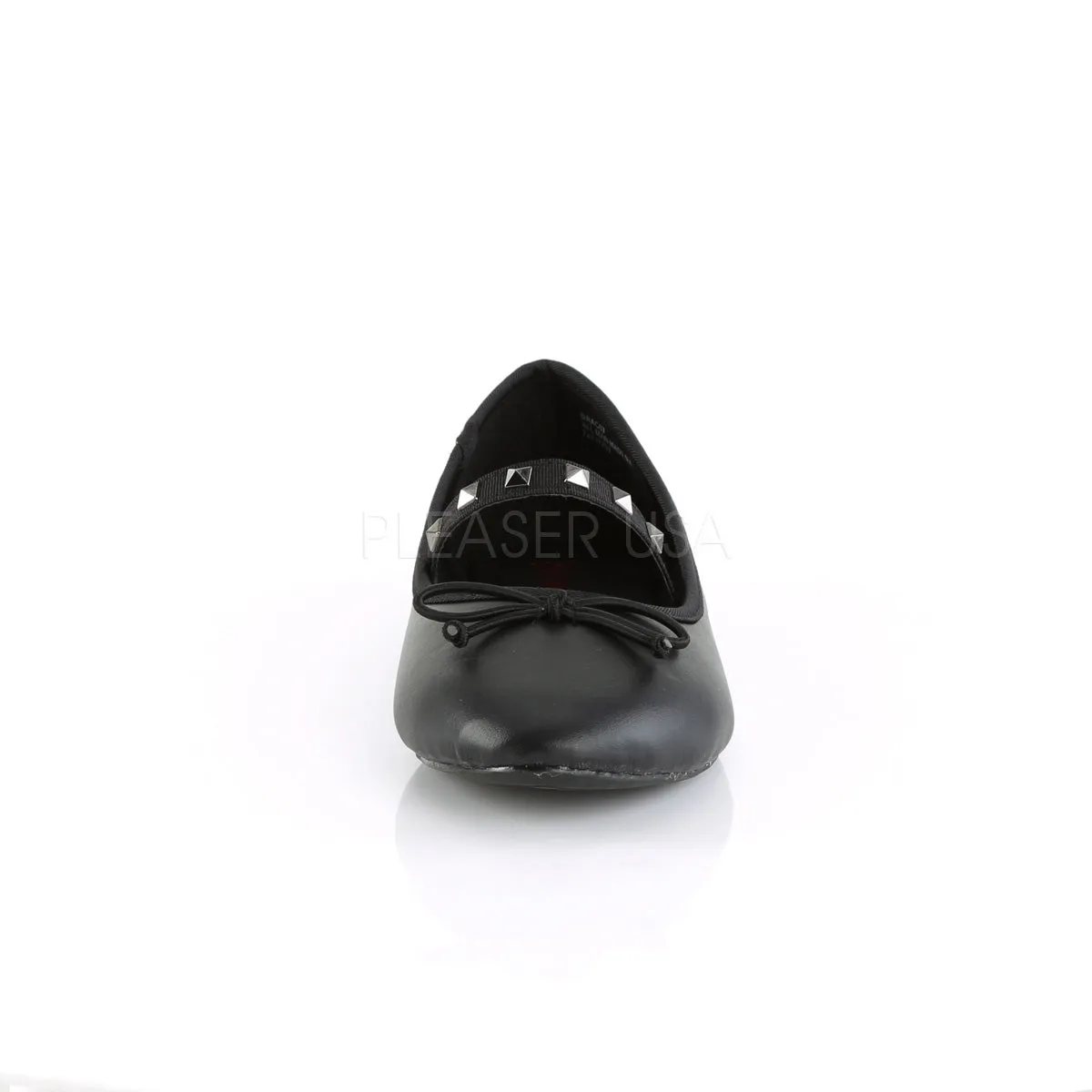 DRAC-07  Black Vegan Leather