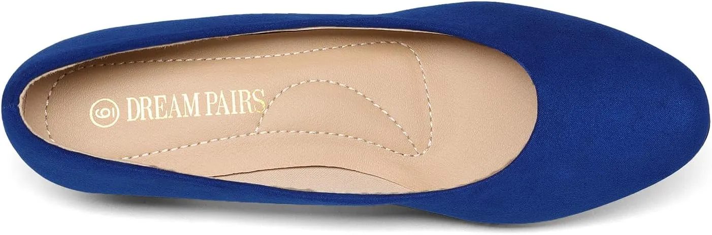 DREAM PAIRS Women's Closed Toe Dress Pumps Shoes