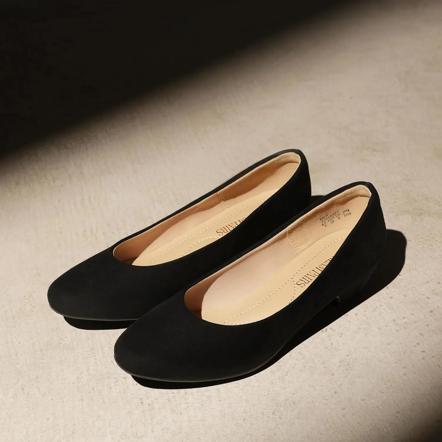 DREAM PAIRS Women's Mila Low Chunky Heel Pump Shoes