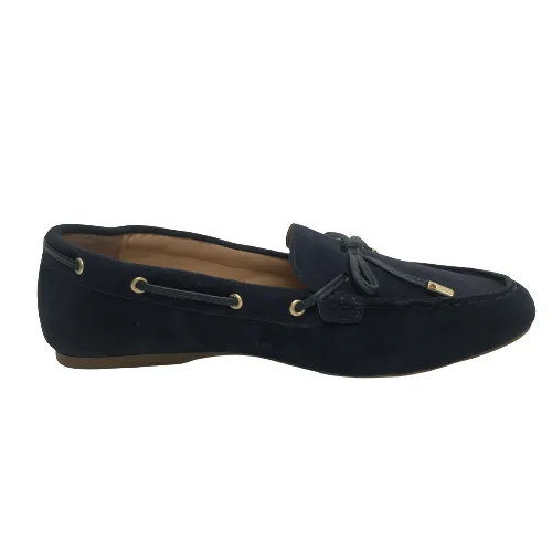 DUNE Blue Suede Loafers | Brand New |