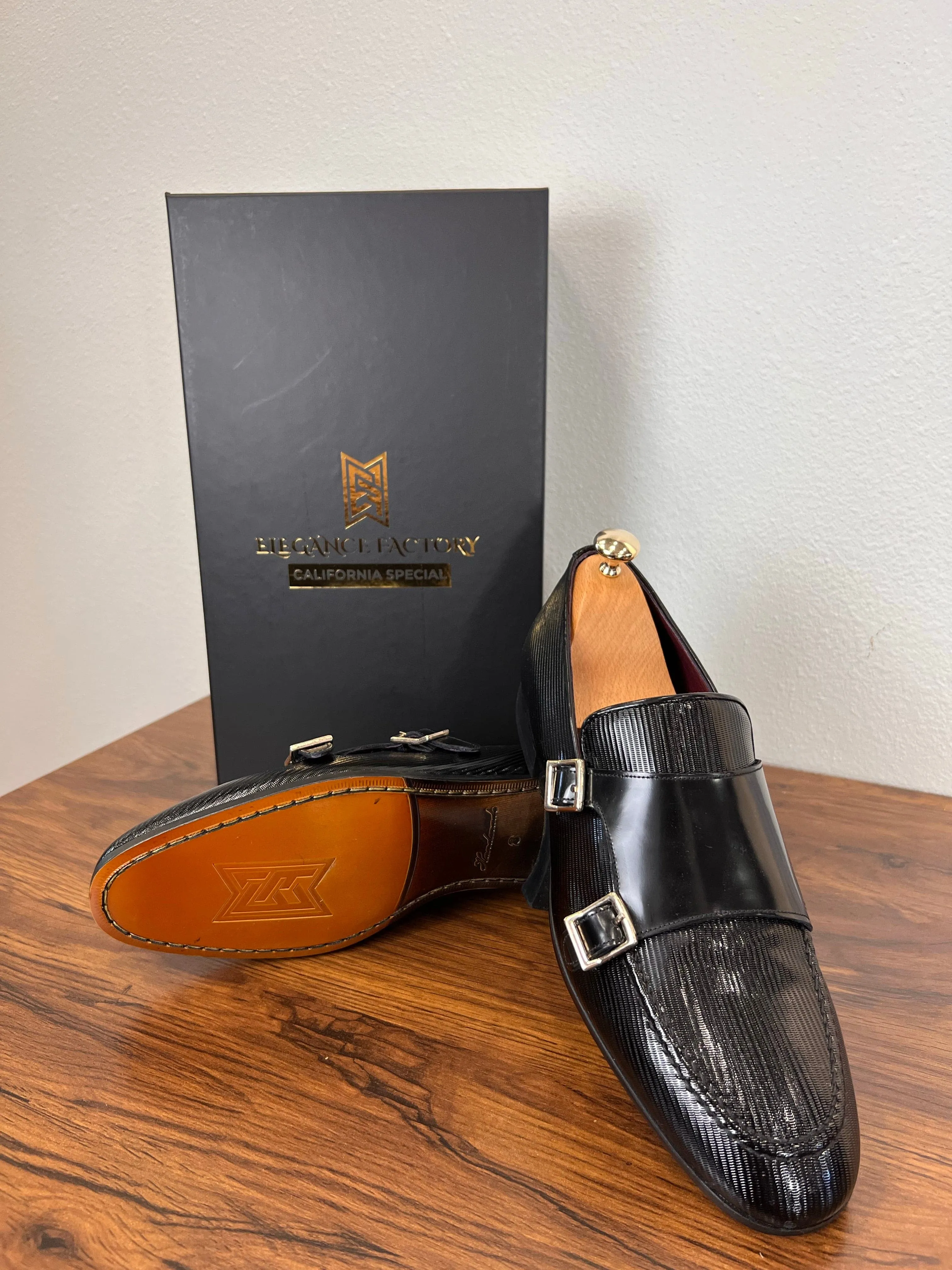 EFMF | BLACK | 100% Real Leather Superior Quality Guaranteed
