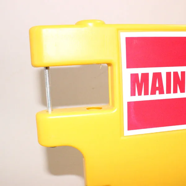 Elevator Maintenance Safety Barrier