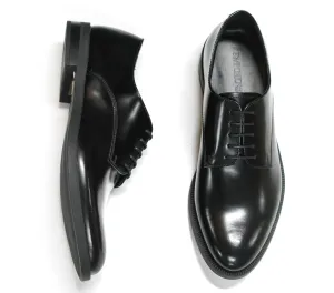 Emporio Armani Men's Black Derby Lace Up Shoes X4C510 - 30% off