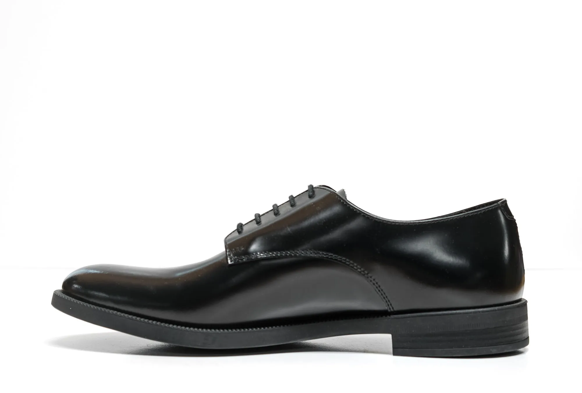 Emporio Armani Men's Black Derby Lace Up Shoes X4C510 - 30% off